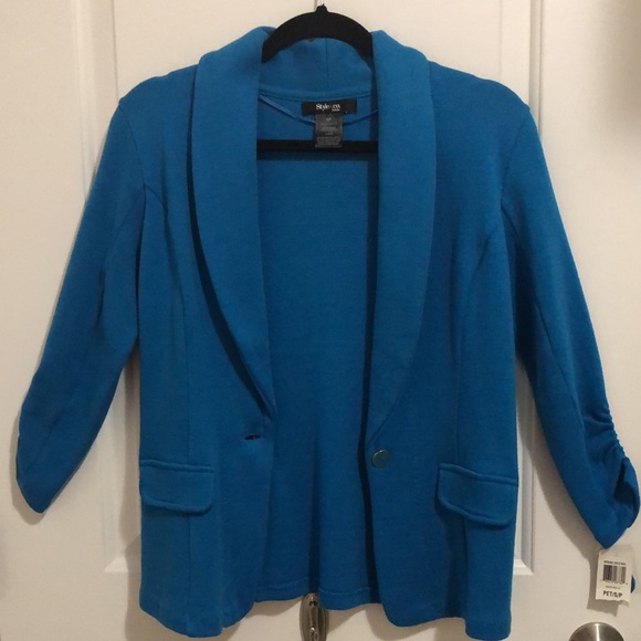 Style & Co Small Blue Blazer - Picture 4 of 4